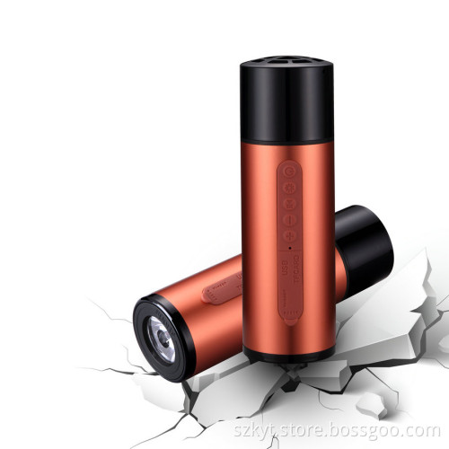 bluetooth speaker waterproof, smartphone power bank charger speaker wireless bluetooth with CE FCC ROHS